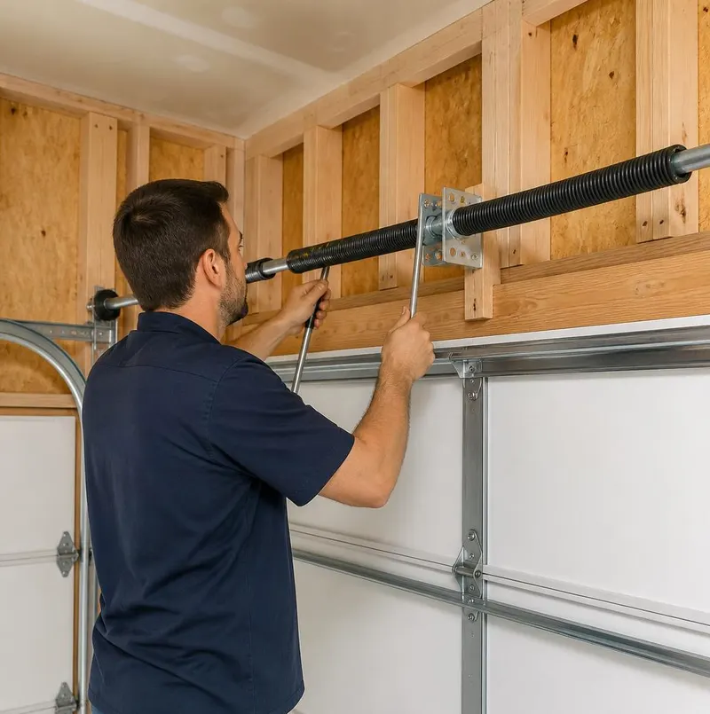 Off Track Door Repair in Eustis